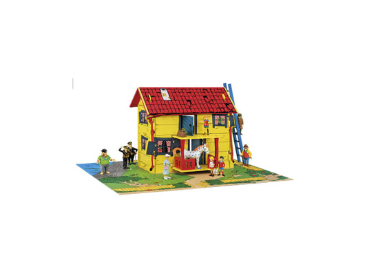 Kaufuniversum - PIPPI Puppenhaus Villa Kunterbunt mit Spielmatte