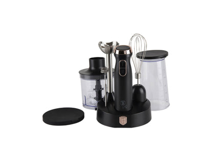 Berlinger Haus Stabmixer Set 6-teilig Black Rose Collection