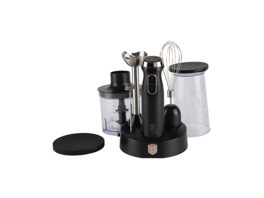 Kaufuniversum - Berlinger Haus Stabmixer Set 6-teilig Black Rose Collection