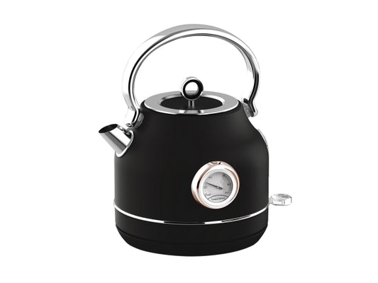Kaufuniversum - Berlinger Haus Wasserkocher mit Thermostat 1.7L Black Rose Collection