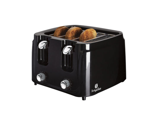 Kaufuniversum - Berlinger Haus 4 Scheiben Toaster Black Silver Collection