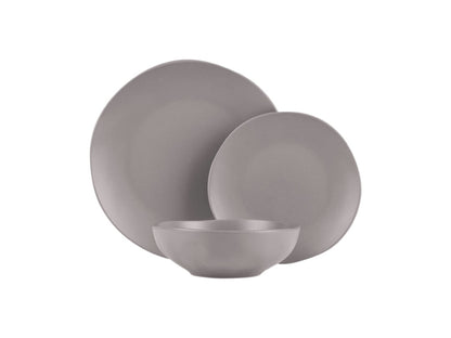 Berlinger Haus 18-teiliges Tellerset matt Taupe Collection
