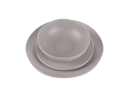 Berlinger Haus 18-teiliges Tellerset matt Taupe Collection