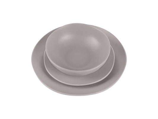 Berlinger Haus 18-teiliges Tellerset matt Taupe Collection