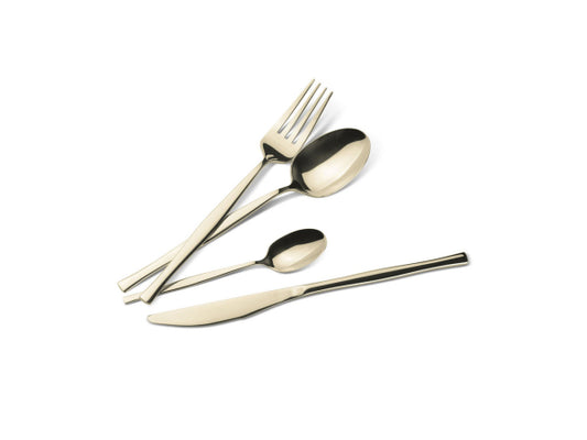 Kaufuniversum - Berlinger Haus 24 teiliges Besteckset champagne Leonardo Collection