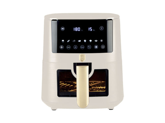Kaufuniversum - Berlinger Haus Heissluftfritteuse 8L matt cream Sahara Collection