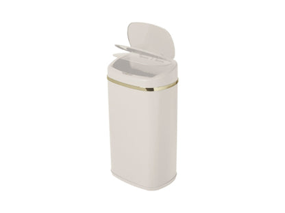 Berlinger Haus Abfallbehälter mit Sensor 58L matt cream Sahara Collection