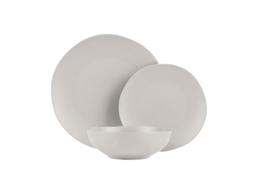 Kaufuniversum - Berlinger Haus 18-teiliges Tellerset matt cream Sahara Collection
