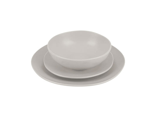 Berlinger Haus 18-teiliges Tellerset matt cream Sahara Collection