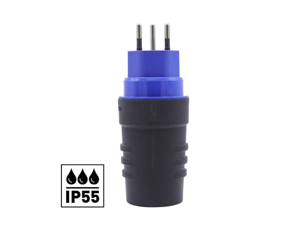 Kaufuniversum - Ekström Stecker T12/10A IP55 schwarz