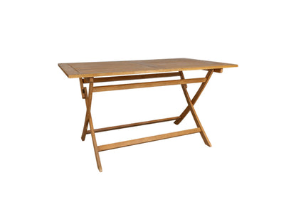 CONTINI Gartentisch klappbar 80x140x74cm Eucalyptus