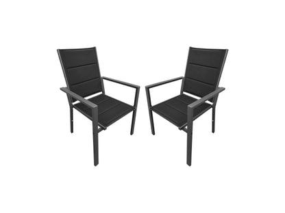 CONTINI Gartenstuhl BIONTO (2er-Set) 64.5x60x98cm