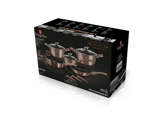 Berlinger Haus 11-teiliges Kochgeschirr-Set Rose Gold Edition