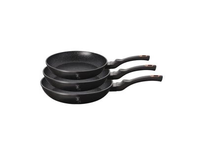 Berlinger Haus Bratpfannen Set  Ø 20/24/28cm Black Rose Edition