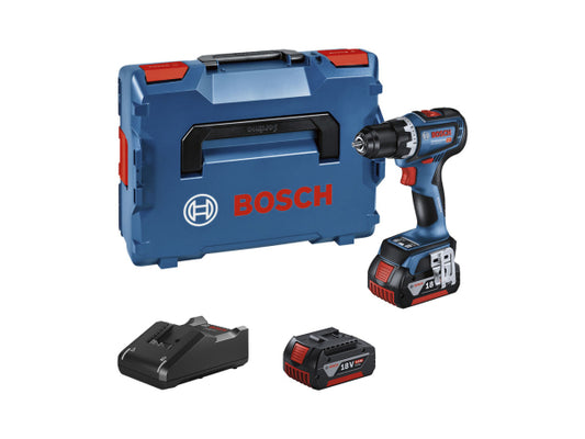 Kaufuniversum - Bosch Professional Bosch GSR 18V-90 C (2xPC4/0Ah CoMo L-BOXX)