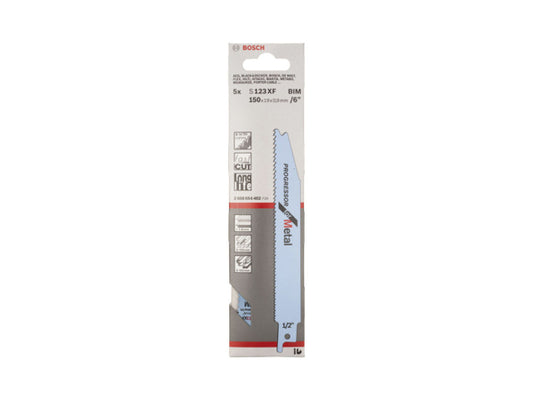 Bosch Professional Bosch 5 Säbelsägebl. S 123 XF