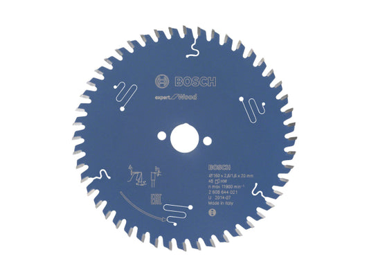 Kaufuniversum - Bosch Professional Bosch Kreissägeblatt EX WO H 160x20-48