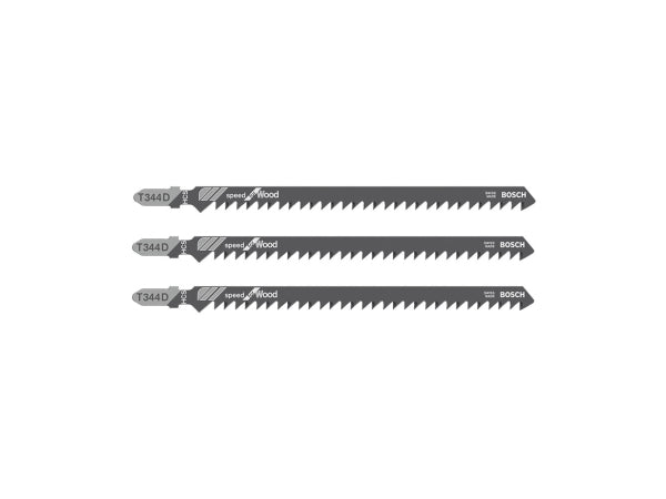 Kaufuniversum - Bosch Professional Bosch 3 Stichsägeblätter T344D