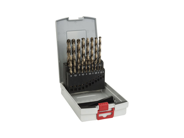 Kaufuniversum - Bosch Professional Bosch Pro Box HSS-Co 135°. 19tlg. 1.0 - 10.0 mm