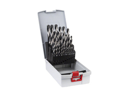 Bosch Professional Bosch HSS-Spiralbohrer PointTeQ 25teilig ProBox 1-13mm