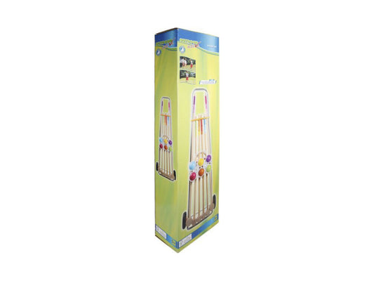 OUTDOOR active Krocketwagen für 6 Spieler L92cm