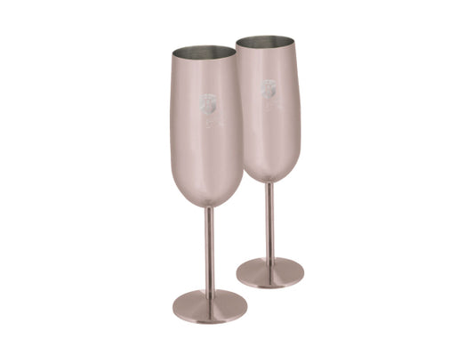 Kaufuniversum - Berlinger Haus Edelstahl Sektgläser 2 Stück Black Rose Collection