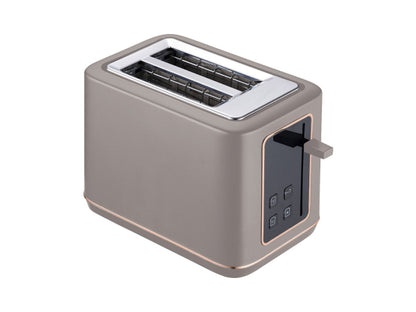 Berlinger Haus Toaster mit Digitalanzeige Taupe Collection