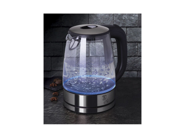 Kaufuniversum - Berlinger Haus Wasserkocher 1.7L  Black Silver Collection