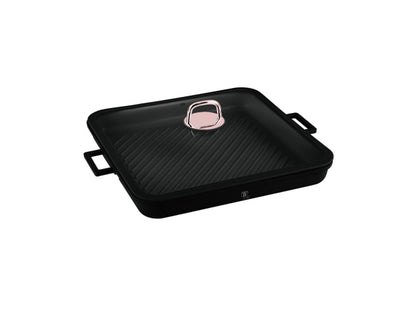 Berlinger Haus Grillpfanne mit Deckel Black Rose Collection