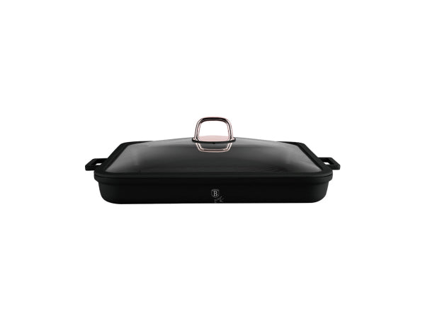 Kaufuniversum - Berlinger Haus Grillpfanne mit Deckel Black Rose Collection