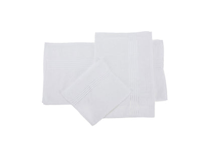 FS-STAR Handtuch 3er Set in verschiedenen Grössen weiss