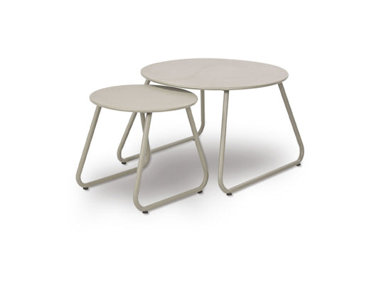 Kaufuniversum - FS-STAR Beistelltisch 2 Stk. Beige