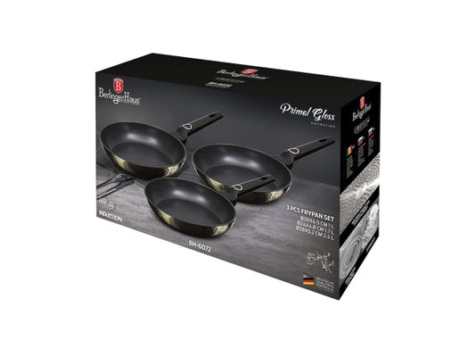 Berlinger Haus Bratpfannen 3er Set  Ø 20 /24/28cm Primal Gloss Collection