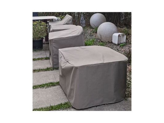 Abdeckung zu 108900 Higold Emoti Gartentisch 2200x900cm mit 6 Stühlen