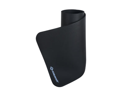 Schildkröt Fitnessmatte 180x 61x 1.5cm schwarz mit Tragegurt