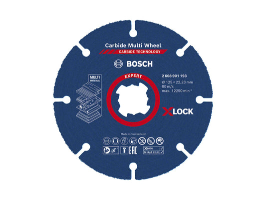 Kaufuniversum - Bosch Professional Bosch Trennscheibe Carbide Multi Wheel 125 mm 22 23mm