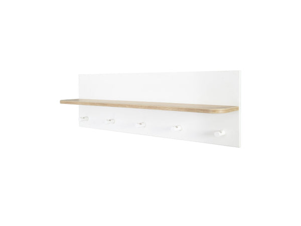 Kaufuniversum - roba Wandgarderobe Ava mit Ablage weiss