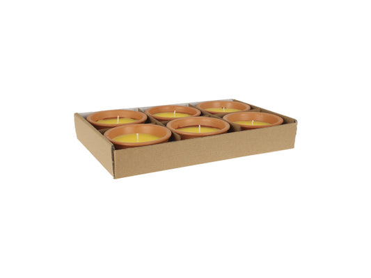 FS-STAR Citronella Kerze im Topf 11x5cm