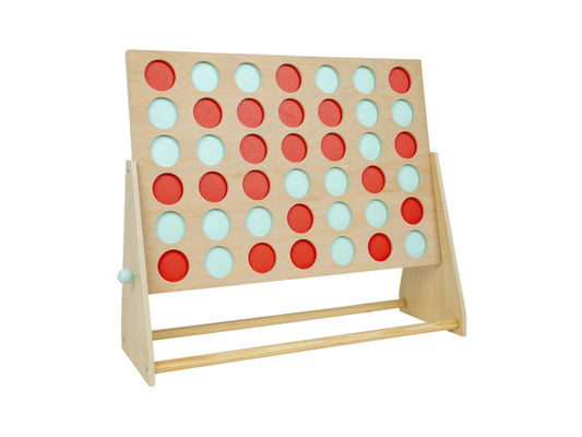 Kaufuniversum - TP TOYS Holz riesiges 4-Gewinnt-Spiel FSC
