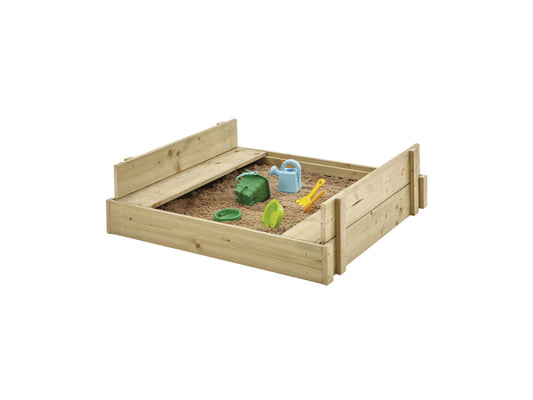 Kaufuniversum - TP TOYS Sandkasten mit Holzdeckel FSC