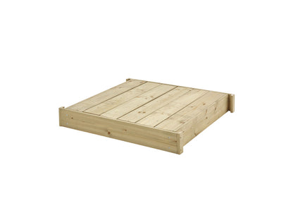 TP TOYS Sandkasten mit Holzdeckel FSC