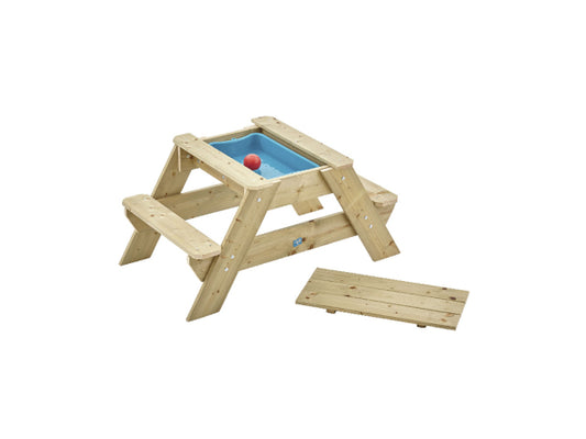 Kaufuniversum - TP TOYS Early Fun Holz Picknick-Tisch & Sandkasten FSC