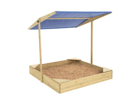 Kaufuniversum - TP TOYS Sandkasten mit Vordach FSC