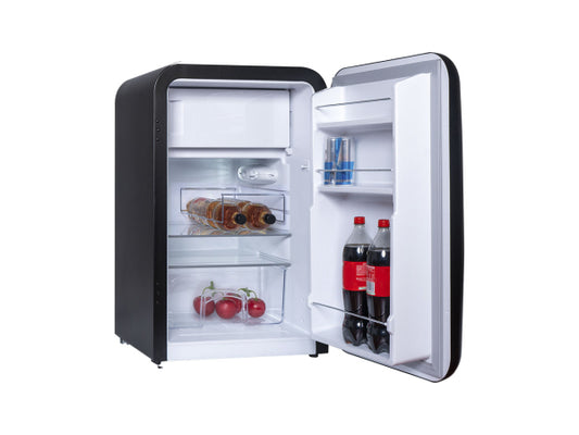 Kaufuniversum - Kibernetik KSG92 Retro Kühlschrank schwarz
