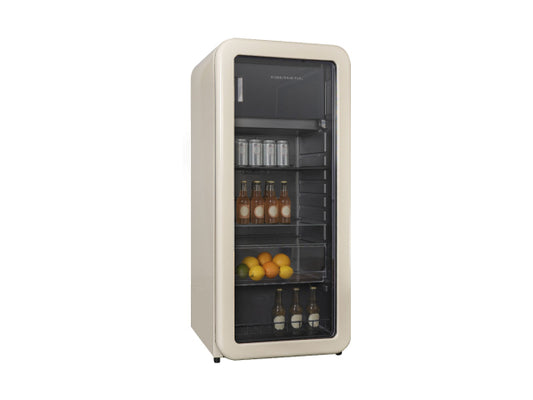 Kaufuniversum - Kibernetik RKS149 Retro Getränkekühlschrank beige