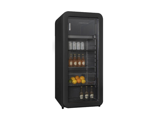 Kaufuniversum - Kibernetik RKS149 Retro Getränkekühlschrank schwarz