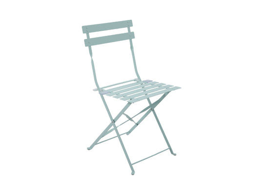 dameco Bistro Set Metall Gartentisch und 2 Stühle türkis matt