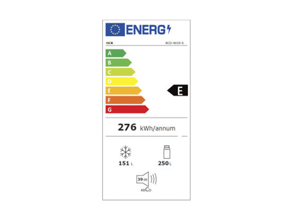 Kibernetik FSP Retro Kühl-Gefrierkombination 401 Liter