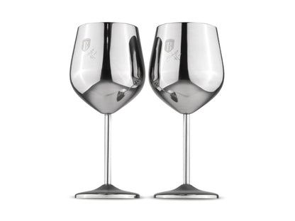 Berlinger Haus Edelstahl Weingläser 2 Stück Eternal Collection