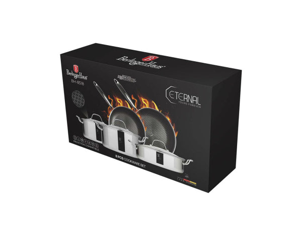 Kaufuniversum - Berlinger Haus 8-teiliges Kochgeschirrset Eternal Collection